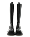 Calfskin The Lug Chelsea 30/70mm Tall Boots 36.5 Black