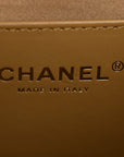 Caviar Quilted Medium CHNL 25 Handbag Dark Beige