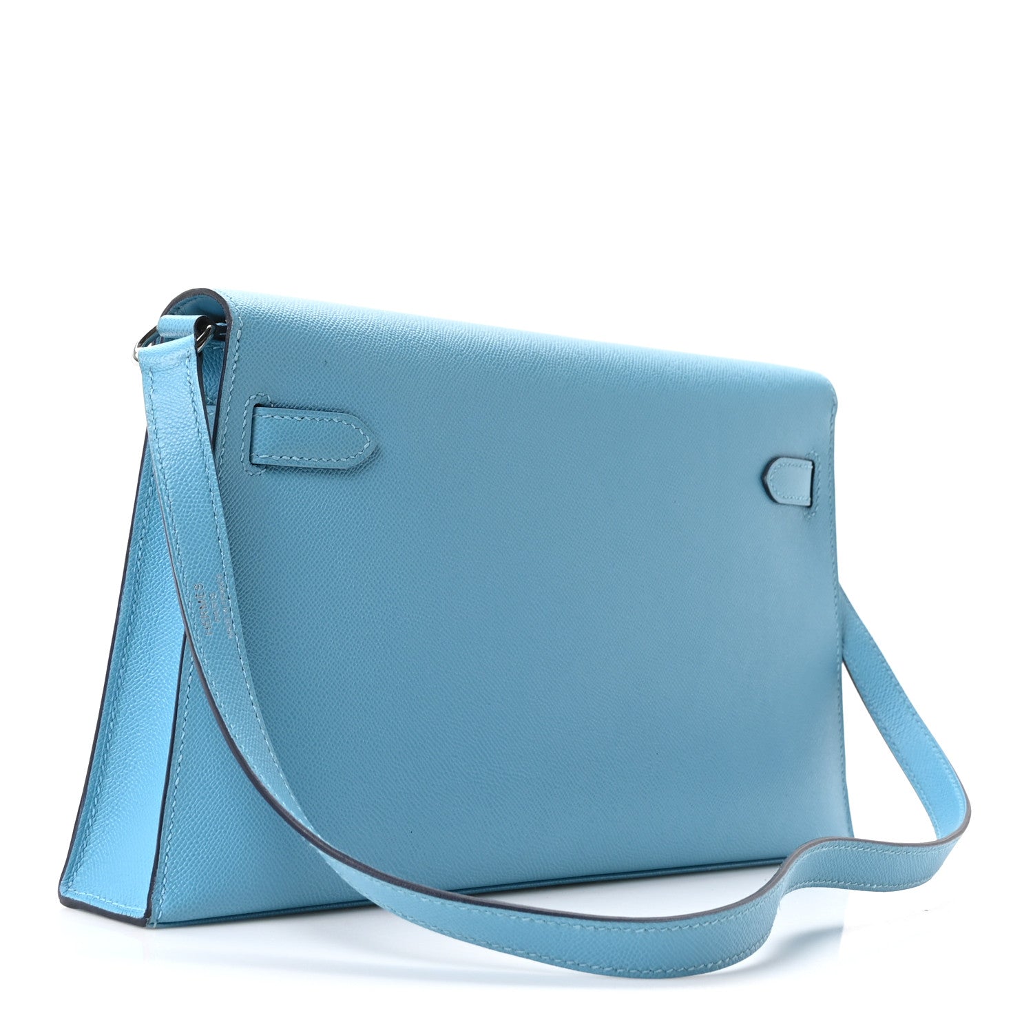 Madame Calfskin Kelly Elan Bleu du Nord
