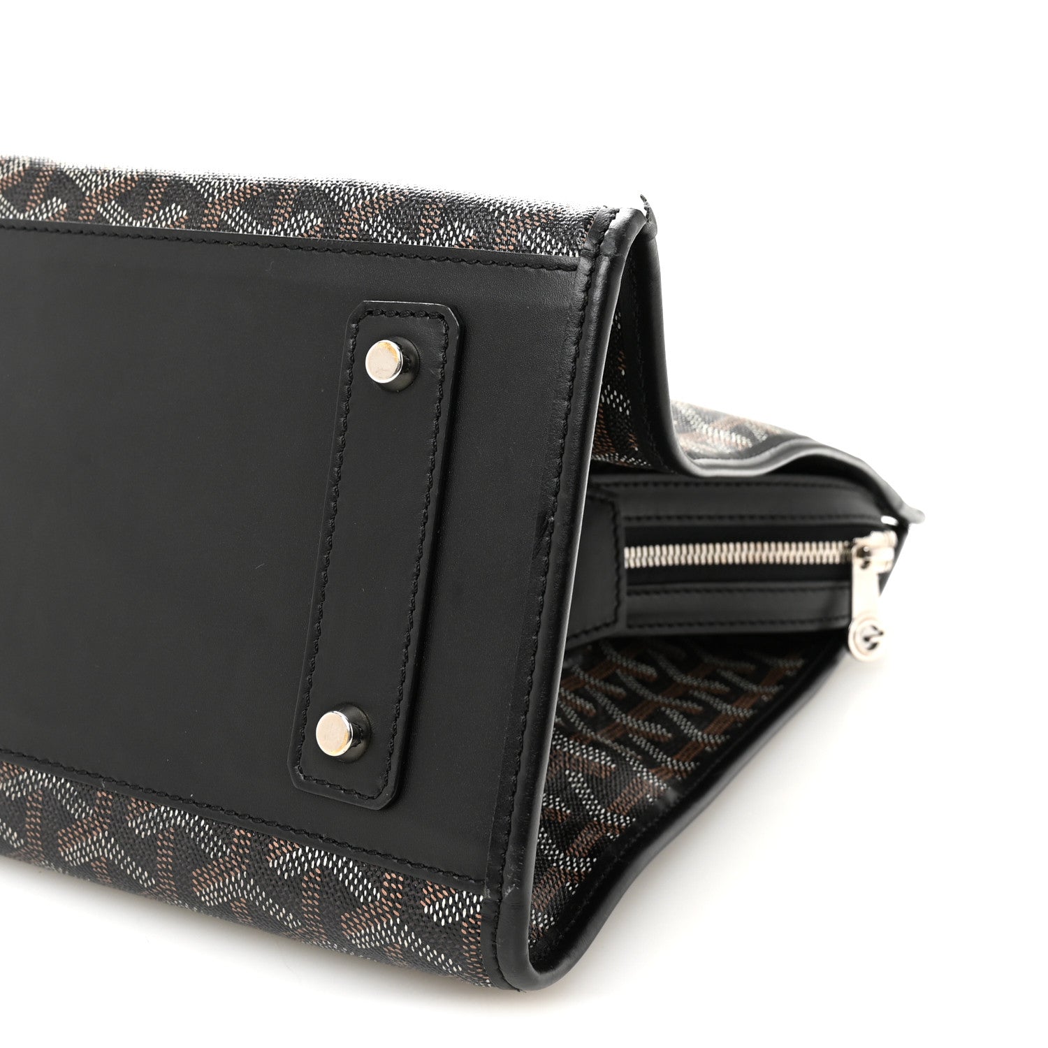 Goyardine Marquises Tote Black