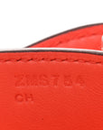 Epsom Enamel Constance 18 Rose Texas Rouge De Coeur
