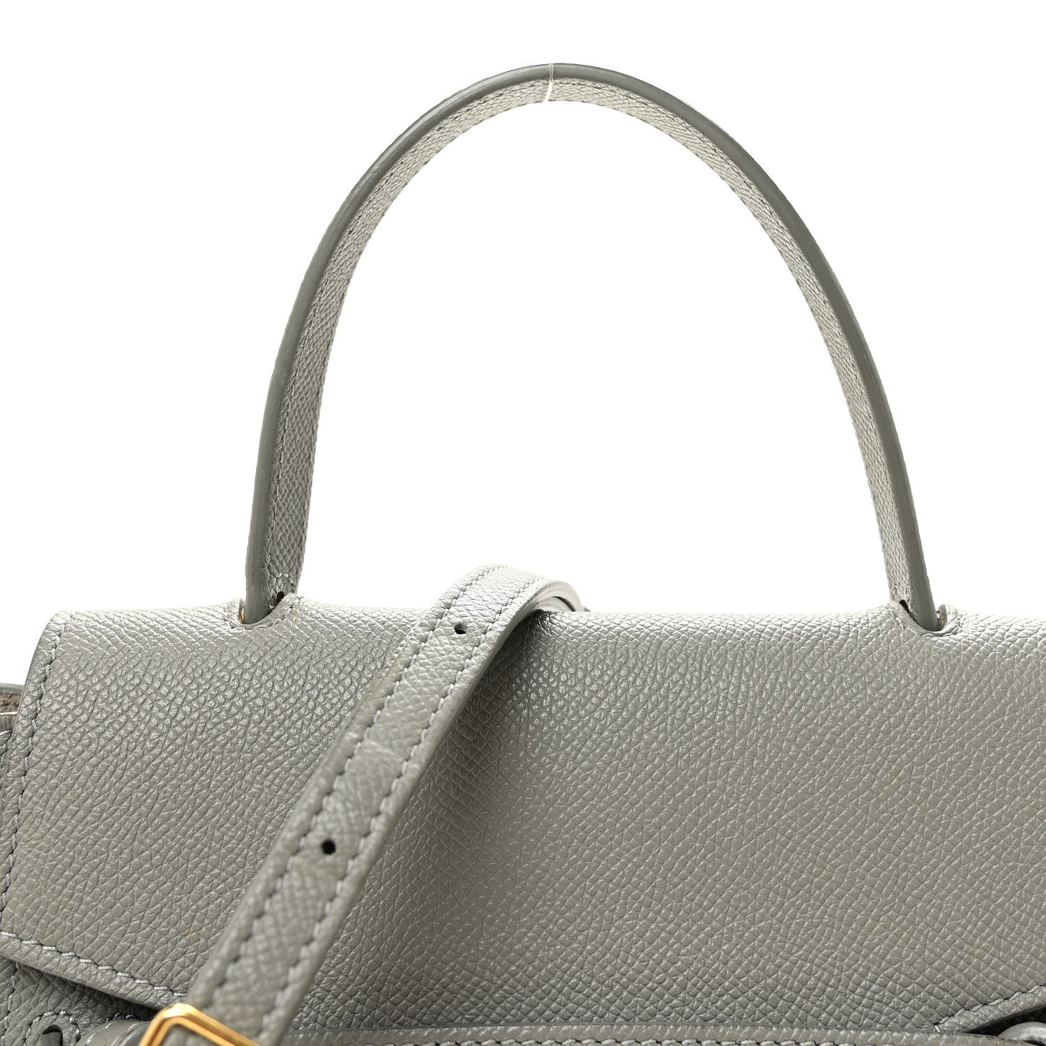 Grained Calfskin Nano Belt Bag Cloud