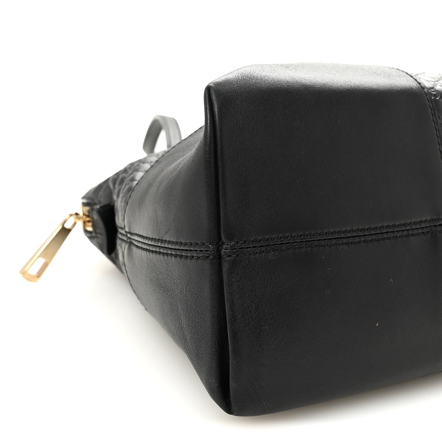 Soft MicroGCCIssima Medium Bree Shoulder Bag Black
