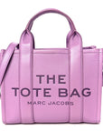 Grained Calfskin Small The Tote Bag Regal Orchid