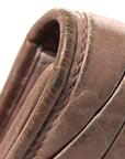 Nappa Lux Matelasse Flap Wallet Mughetto