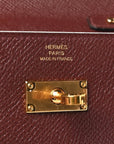 Epsom Kelly Wallet To Go Rouge Sellier