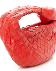 Nappa Intrecciato Mini Jodie Red