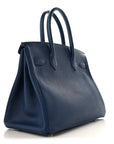 Epsom Birkin 30 Bleu Saphir