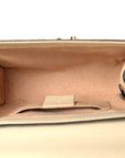 GG Supreme Monogram Calfskin Small Padlock Shoulder Bag Beige Mystic White Sun Oil