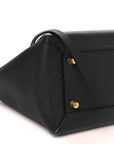 Grained Calfskin Mini Belt Bag Black