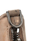Tessuto Nylon Saffiano Mini Re-Edition 2000 Shoulder Bag Cammeo