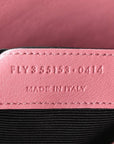 Calfskin Small Sac De Jour Dark Rose