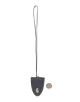 Calfskin Bag Clip Grey