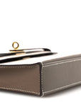 Madame Calfskin Kelly Elan Etoupe