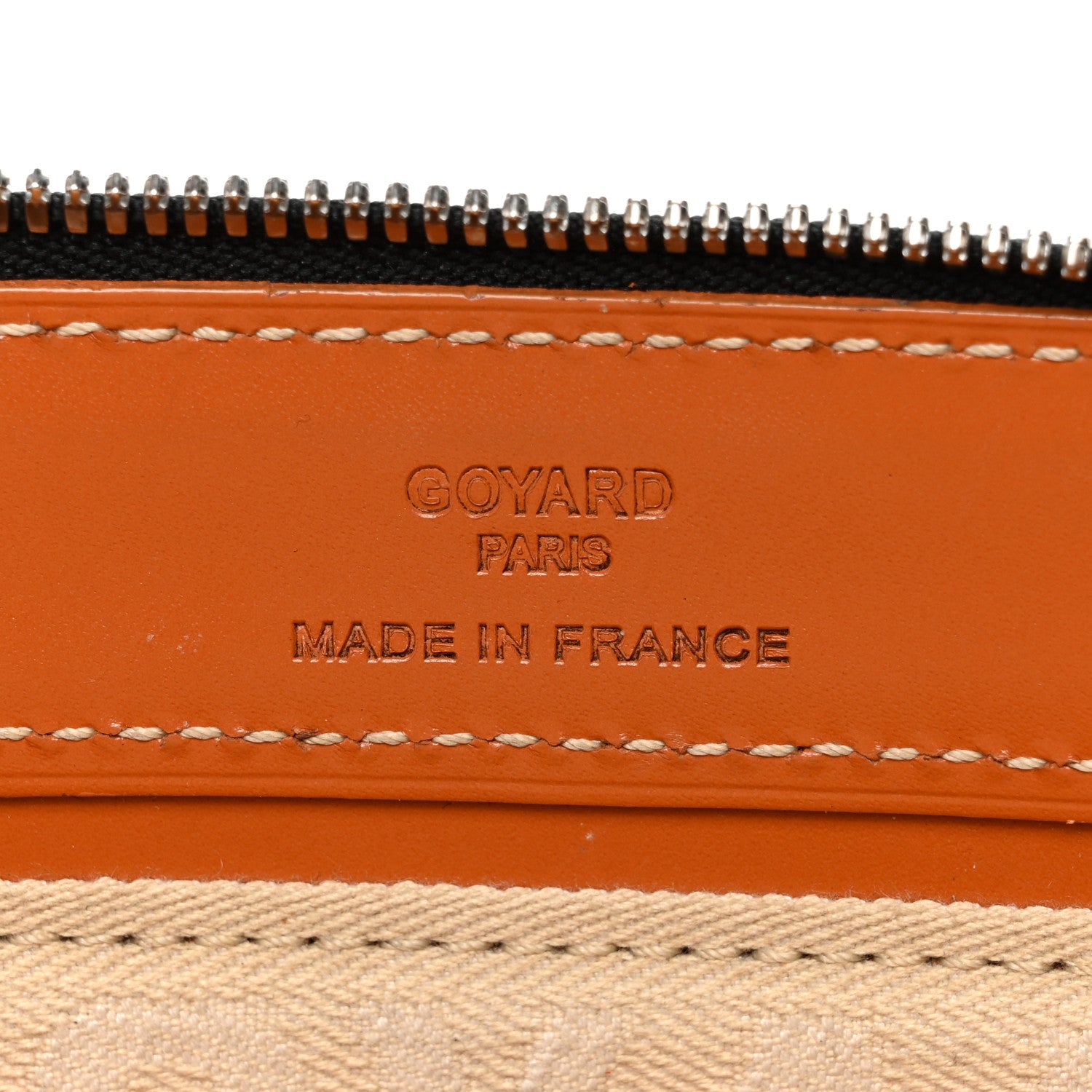 Goyardine Stripe Sac Marie Galante GM Black Gold