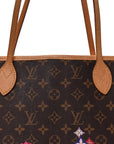 LV X TM Monogram Flowers Neverfull MM