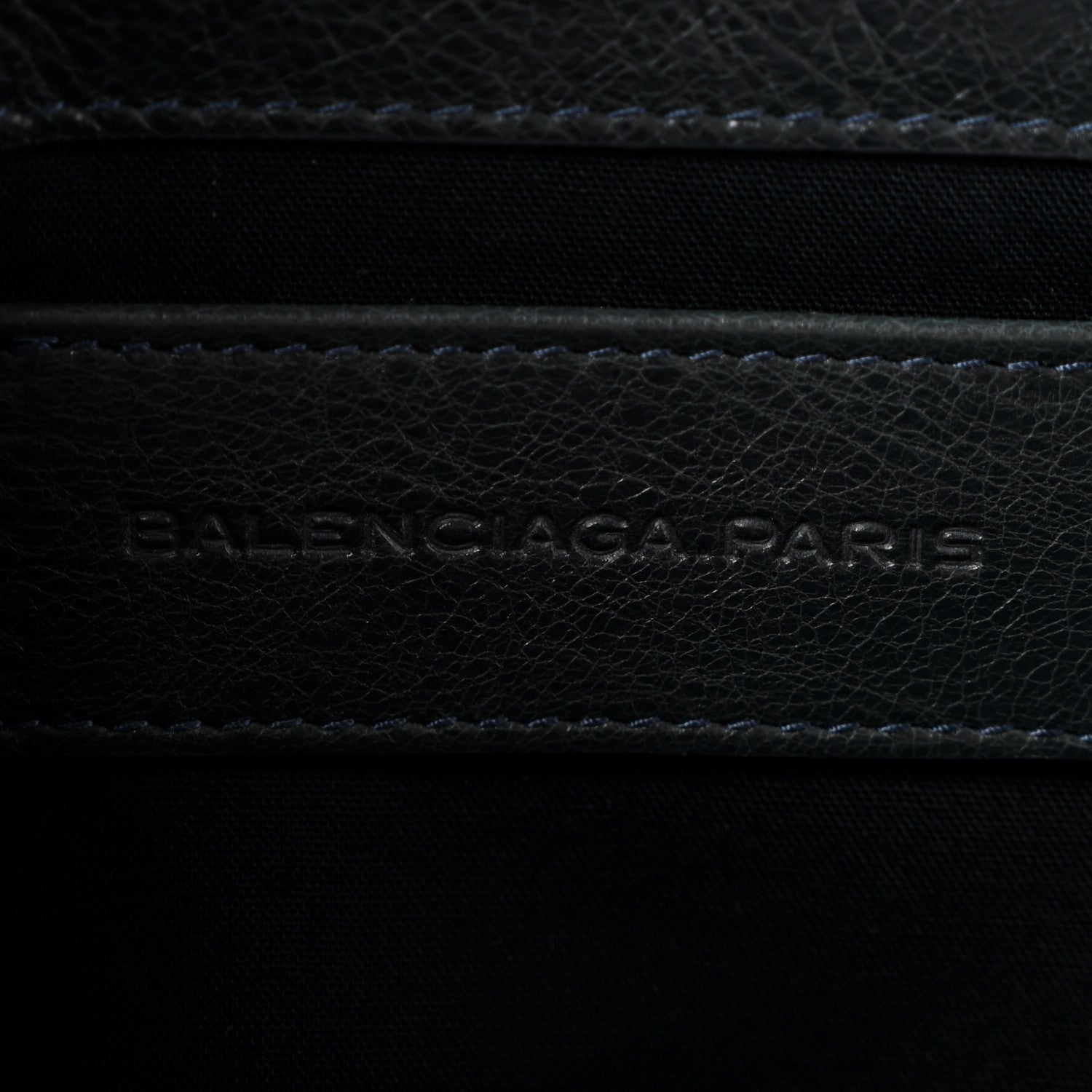 Agneau Giant 12 Rose Gold Hardware Envelope Clutch Anthracite