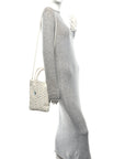 Goyardine Poitiers Claire Voie Tote White Opaline