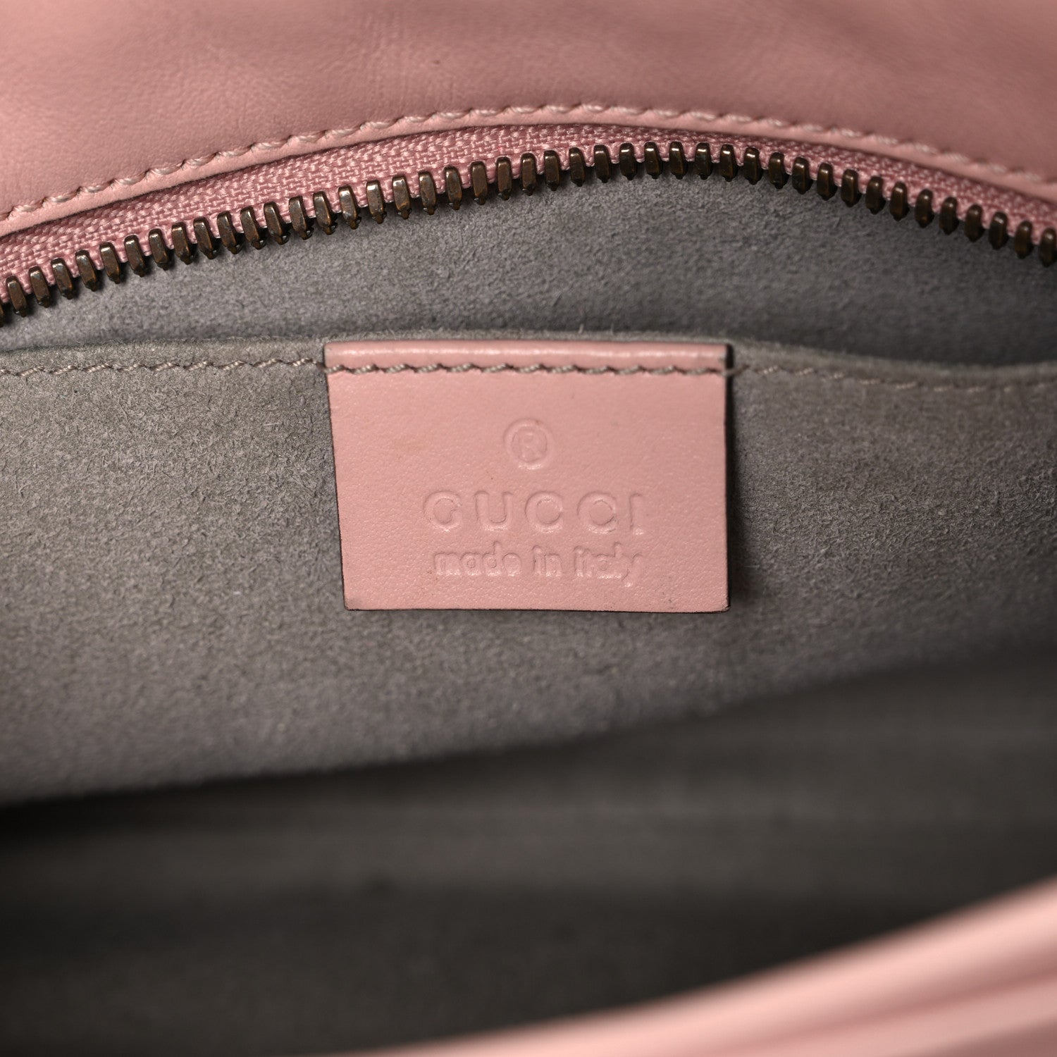 Calfskin Matelasse Small GG Marmont Chain Shoulder Bag Perfect Pink