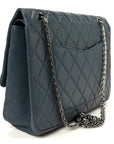 Aged Calfskin Quilted 2.55 Reissue 226 Flap Dark Blue