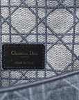Denim Cannage Small Caro Bag Blue
