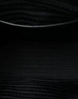 Saffiano Small Galleria Double Zip Tote Black