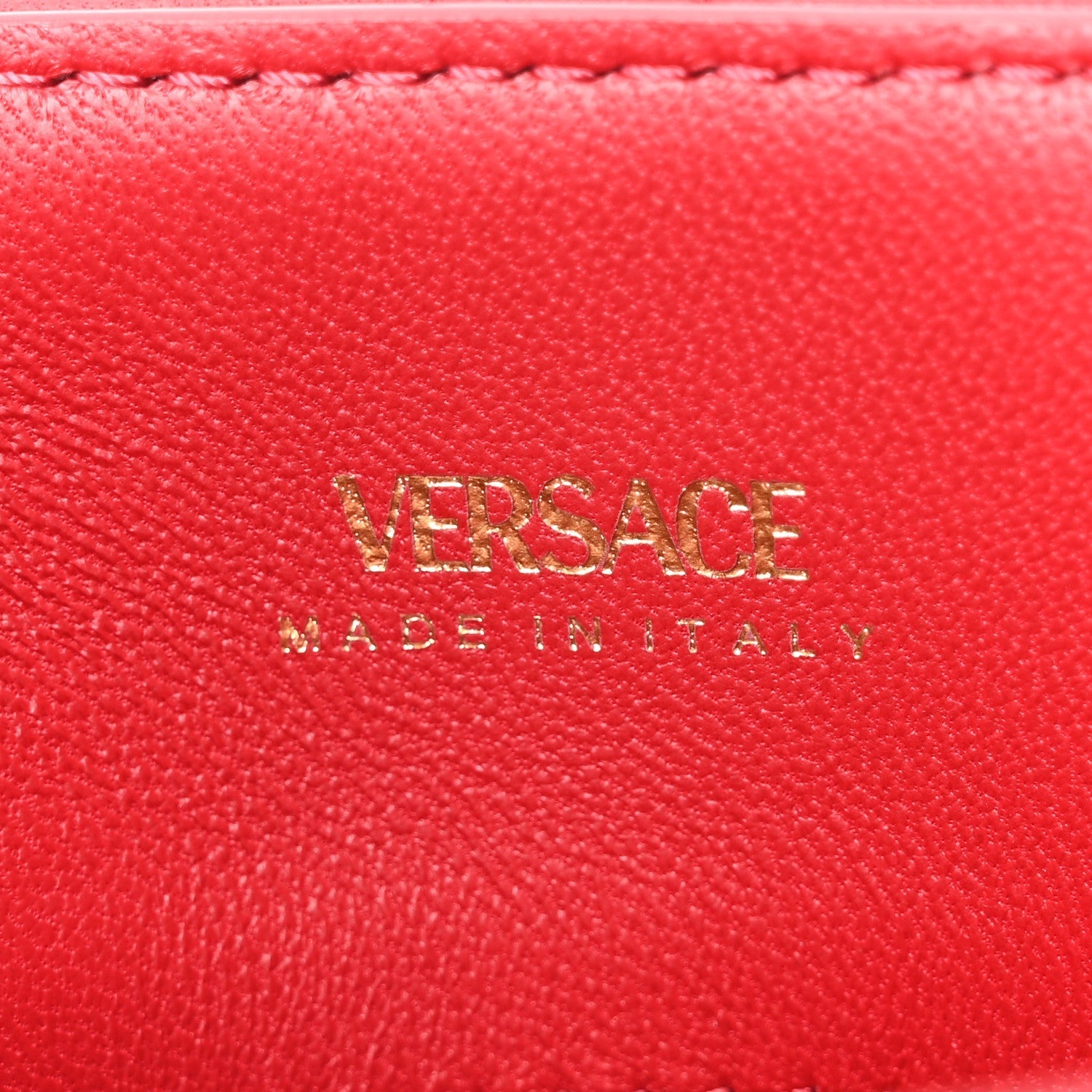 Nappa Trapuntata Small Medusa '95 Tote Bag Lipstick Red