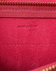 Grained Calfskin Nano Belt Bag Raspberry