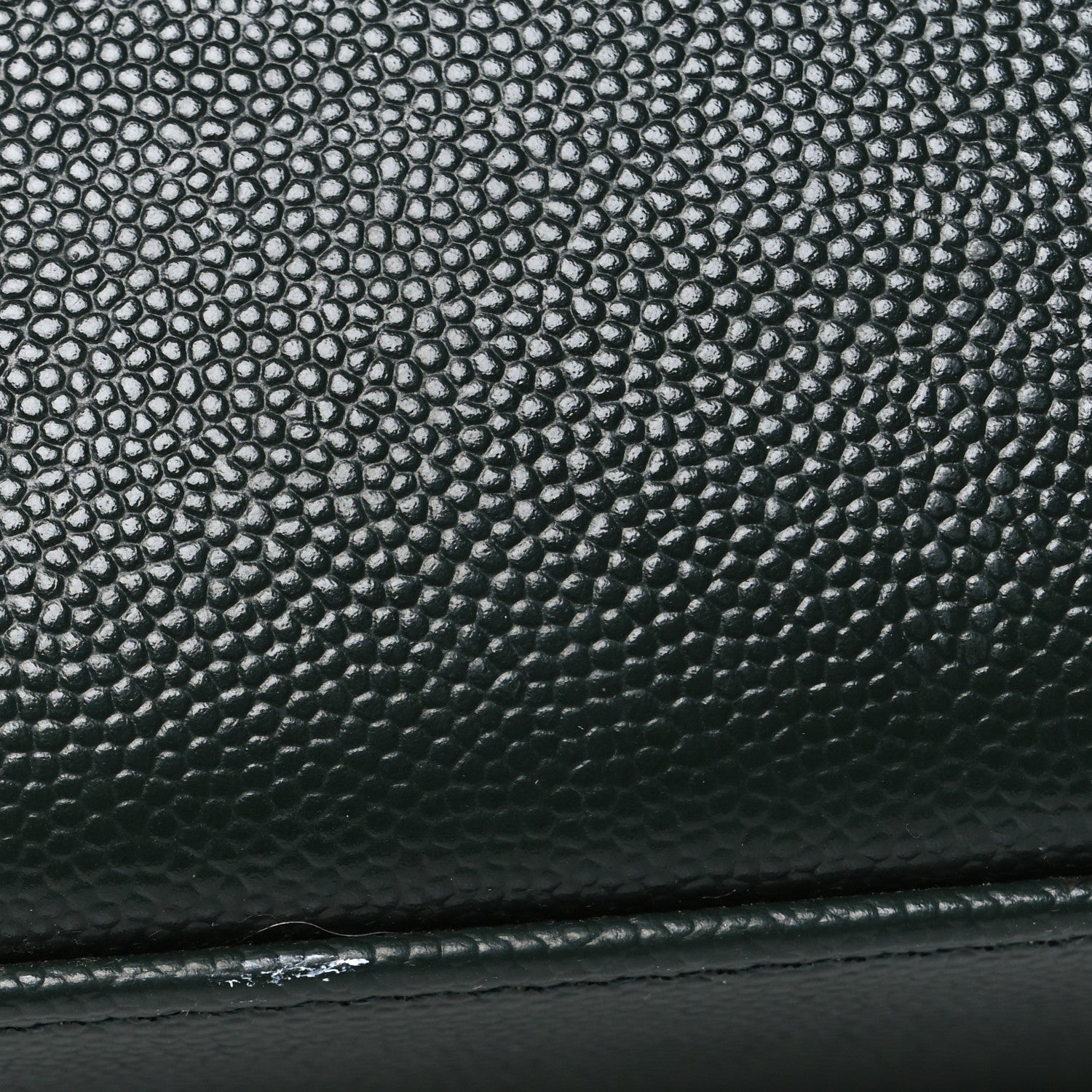 Grain de Poudre Medium Classic Monogram Cassandra Top Handle Dark Green