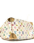 Monogram Multicolor Speedy 30 White