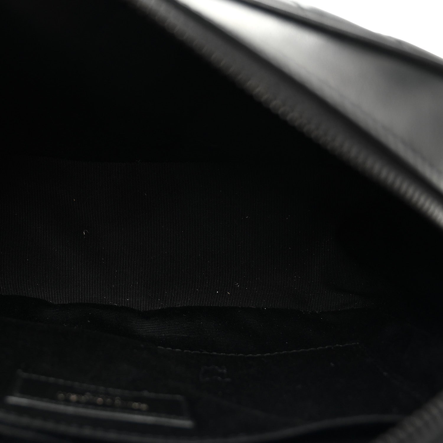 Calfskin Matelasse Monogram Monochrome Lou Camera Bag Black