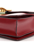 Box Calfskin Small Classic Box Flap Bag Red