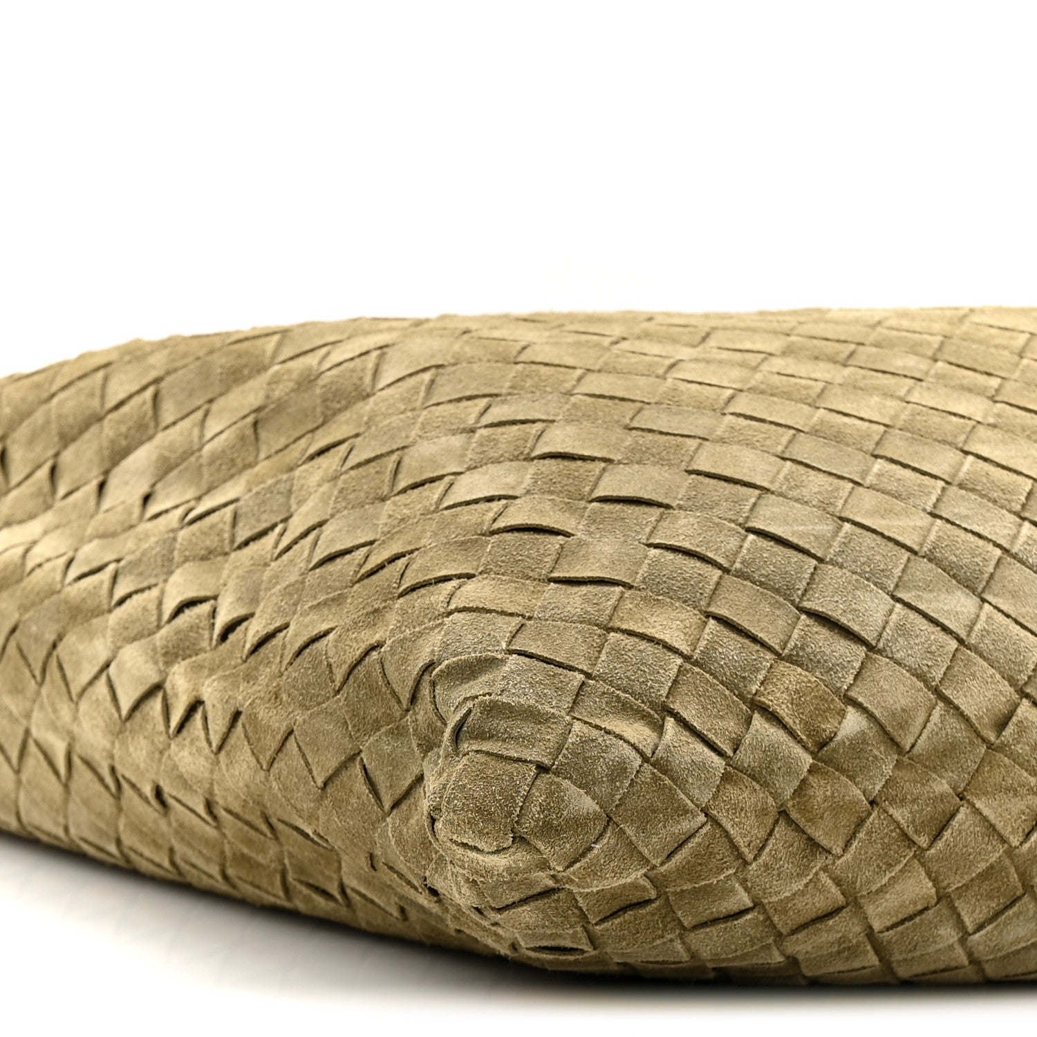 Suede Intrecciato Large Hop Mud