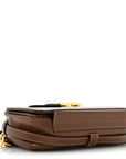 GG Supreme Monogram Mini Clasp Bag Beige Brown