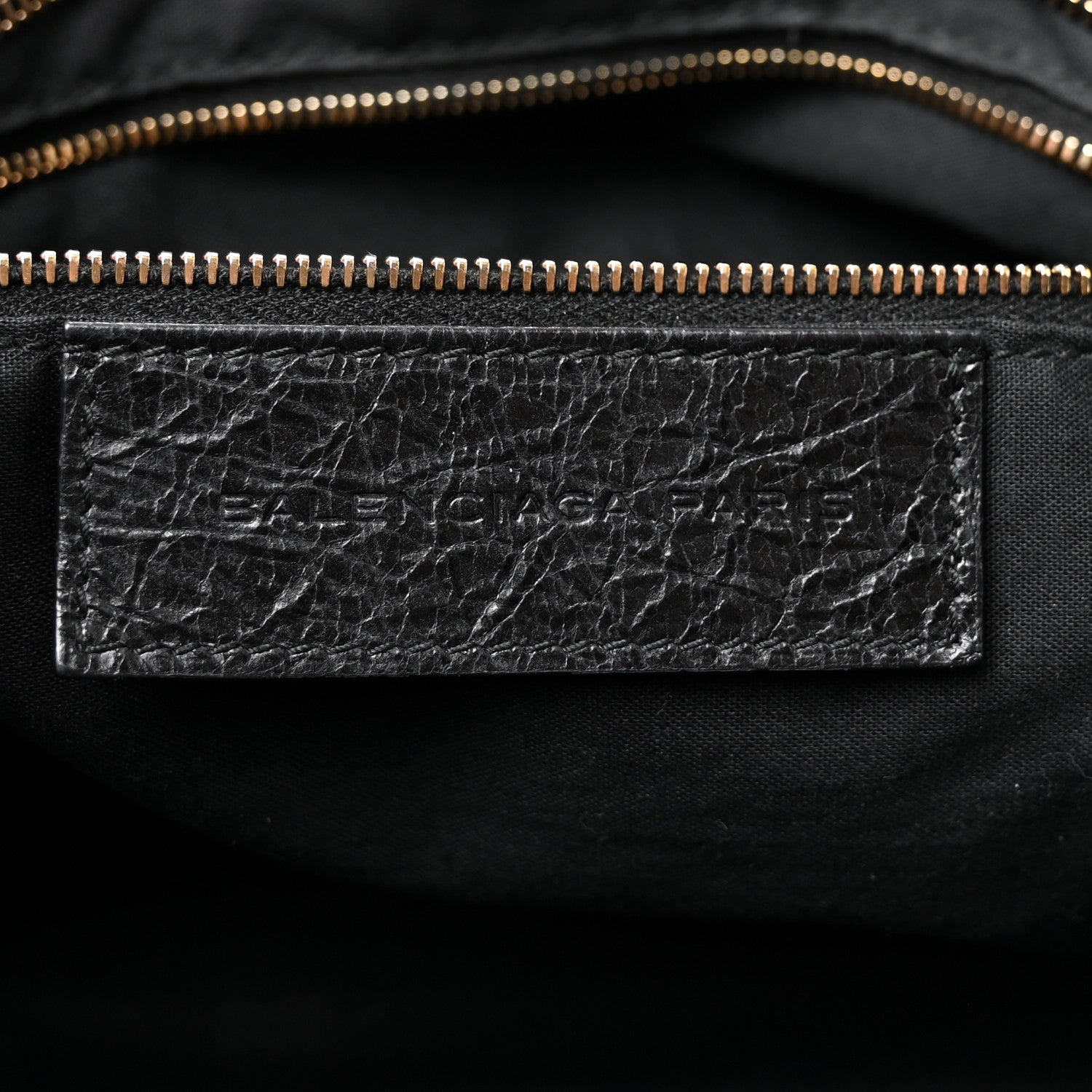 Agneau Giant 21 Rose Gold  Hardware Part Time Black