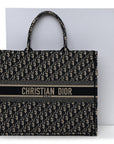 Oblique Large Book Tote Blue Multicolor