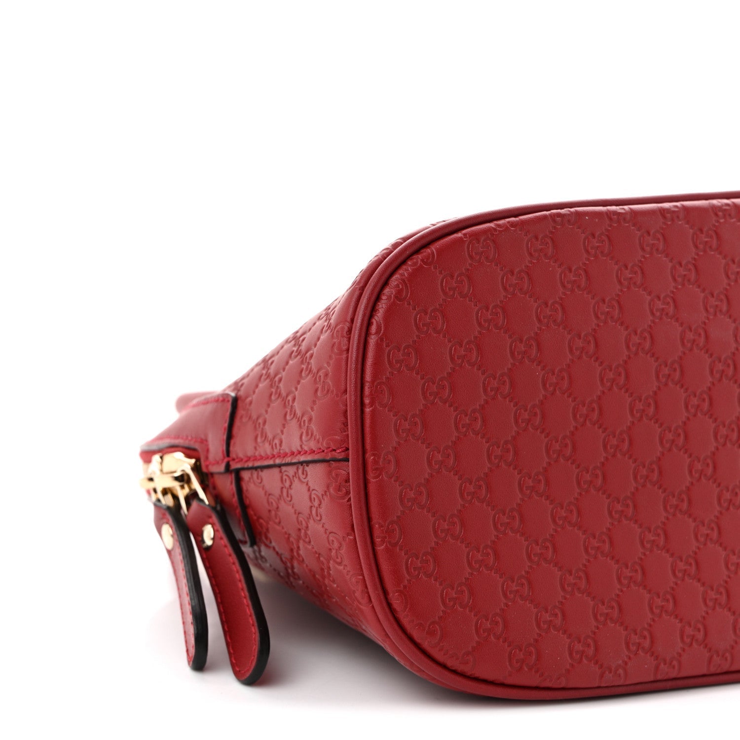 Soft MicroGCCIssima Mini Dome Bag Rosso