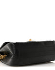 Aged Calfskin Chevron Quilted 2.55 Reissue Mini Flap Black
