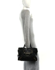 Chevre Gold Metallic Edge Hardware City Black