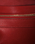 Soft Grained Calfskin Medium Belt Cabas Phantom Coquelicot