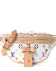 LV X TM Monogram Multicolor High Rise Bumbag White