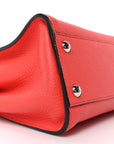 Vitello Granato Camoscio Selleria Macro Stitchings Mini Peekaboo I SEE U Satchel Tullipano