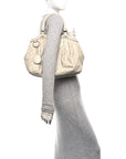 GCCIssima Medium Sukey Tote Mystic White