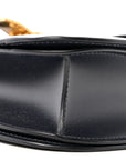 Box Calfskin Medium Classic Box Flap Bag Navy