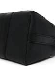 Grained Calfskin Aerogram City Keepall Black