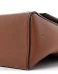 Calfskin Vintage Check Note Crossbody Bag Tan