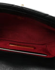 Goatskin Quilted CHNL 19 Waist Bag Black