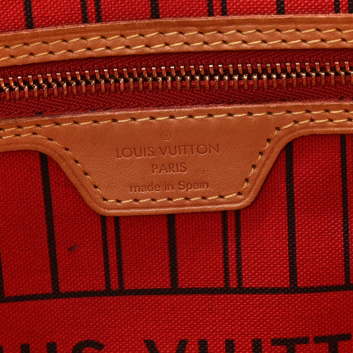 Monogram Neo Neverfull MM Cherry
