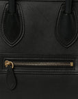 Smooth Calfskin Micro Luggage Black