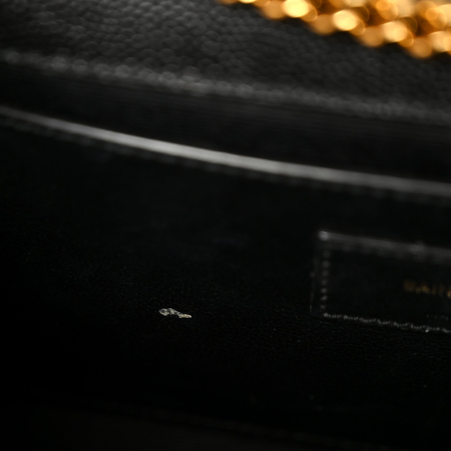 Grain De Poudre Small Monogram Kate Satchel Black